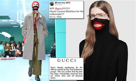 gucci balaclava price|Gucci controversy.